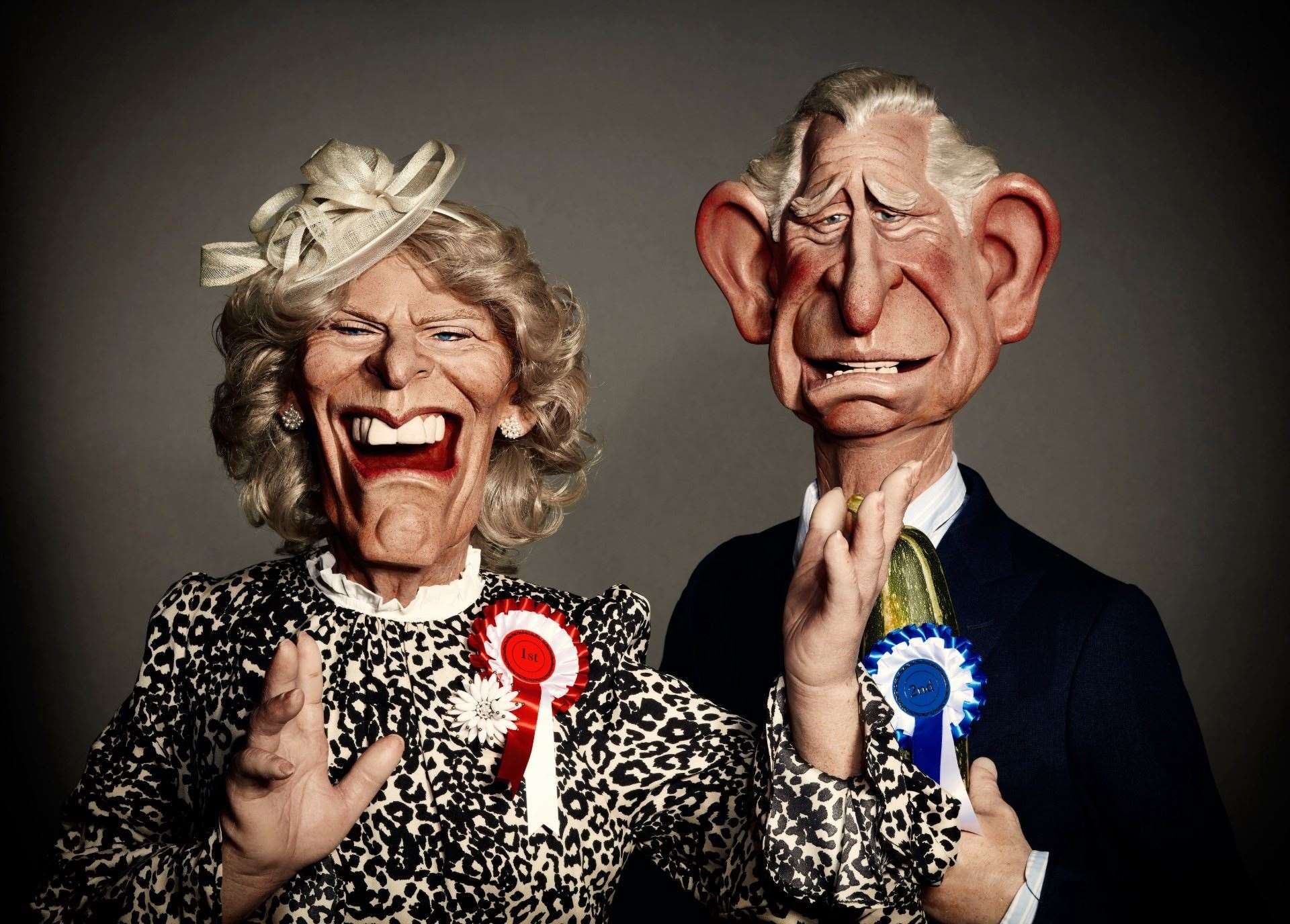 Camilla and Charles in the recent series of Spitting Image (Mark Harrison/BritBox/Avalon/PA)