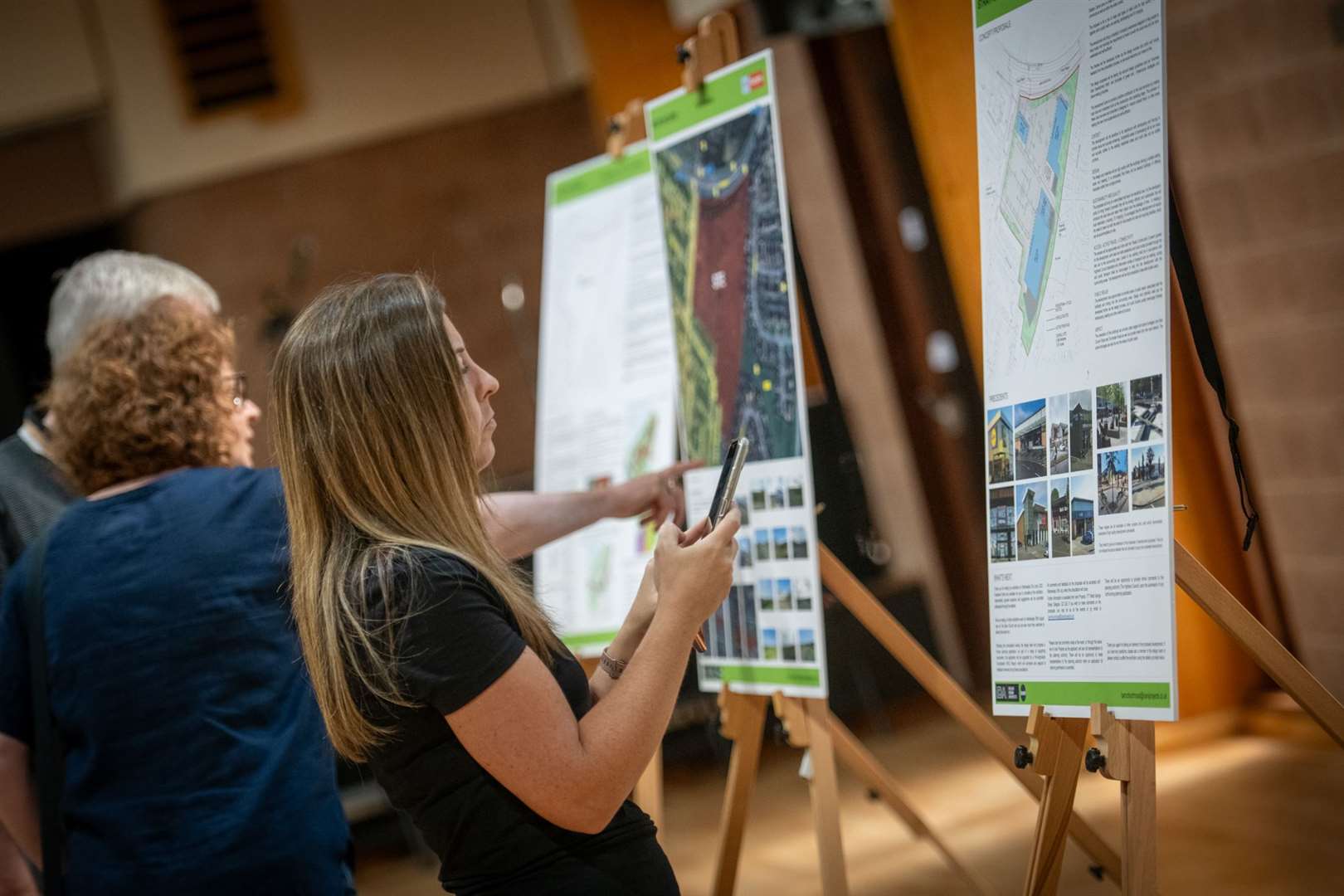 There was interest from the public at a previous consultation event. Picture: Callum Mackay