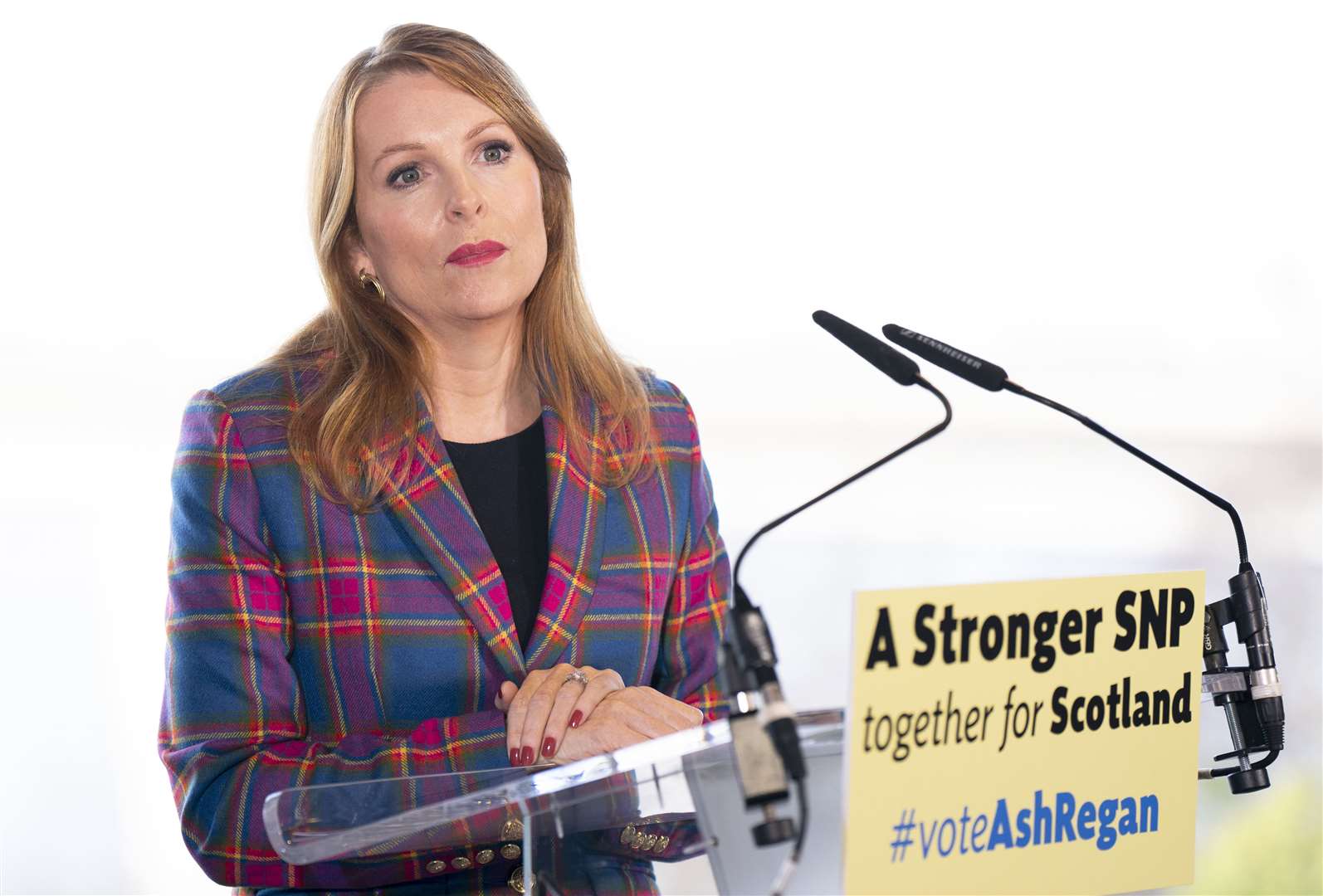 Ash Regan launched her leadership campaign on Friday (Jane Barlow/PA)