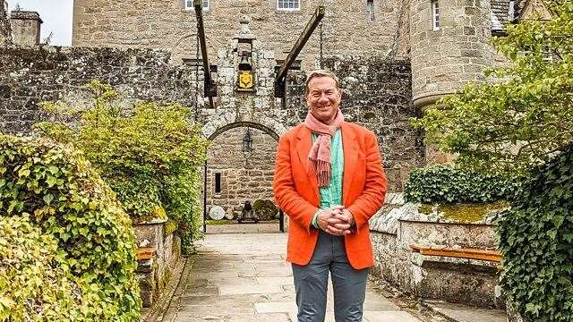 Michael Portillo at Cawdor Castle. Image courtsey of the BBC