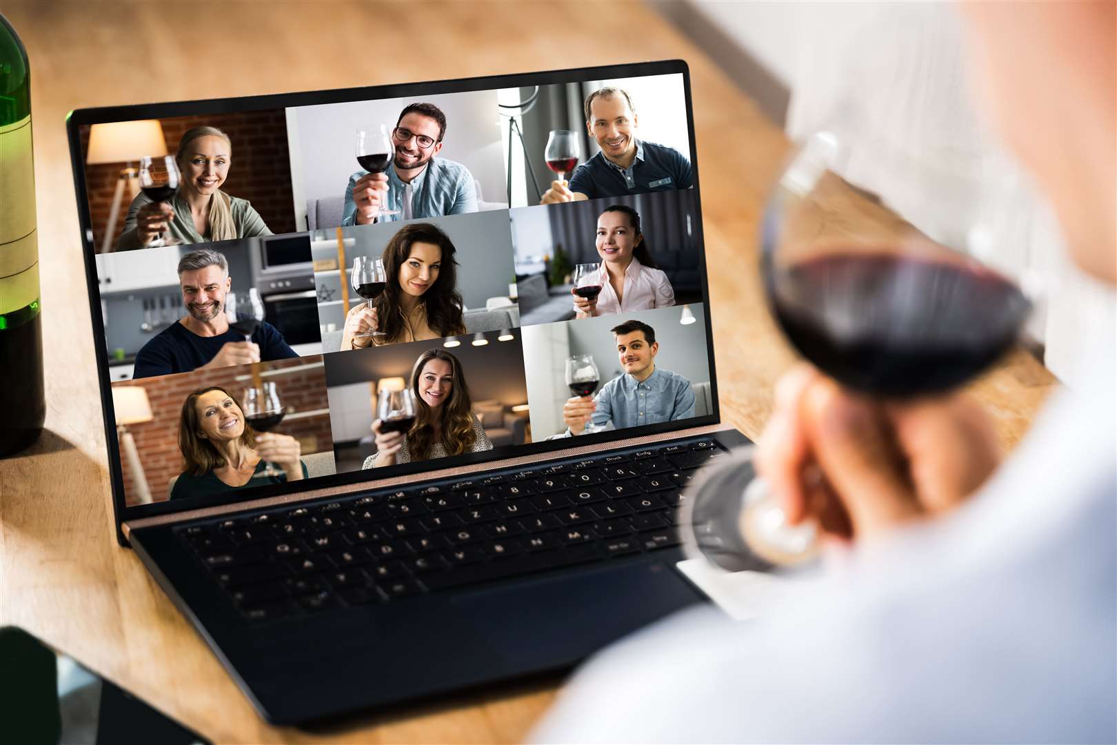 Virtual wine tastings have become the best way to interact over a glass or two.