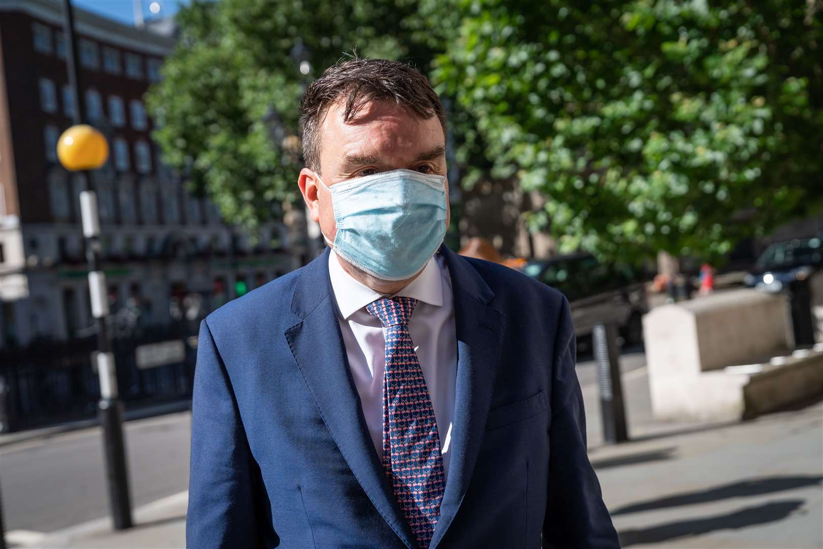 Andrew Griffiths arriving at the Royal Courts of Justice (Aaron Chown/PA)
