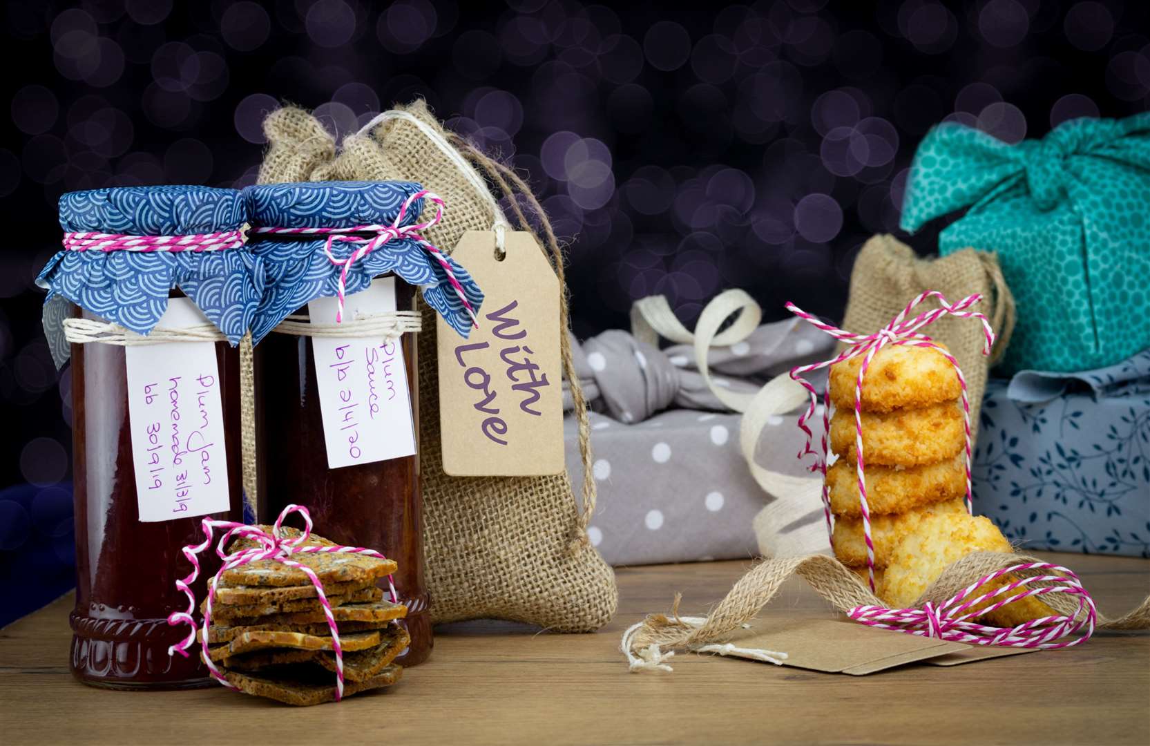 Homemade jams and baking make ideal gifts that don't cost the Earth.