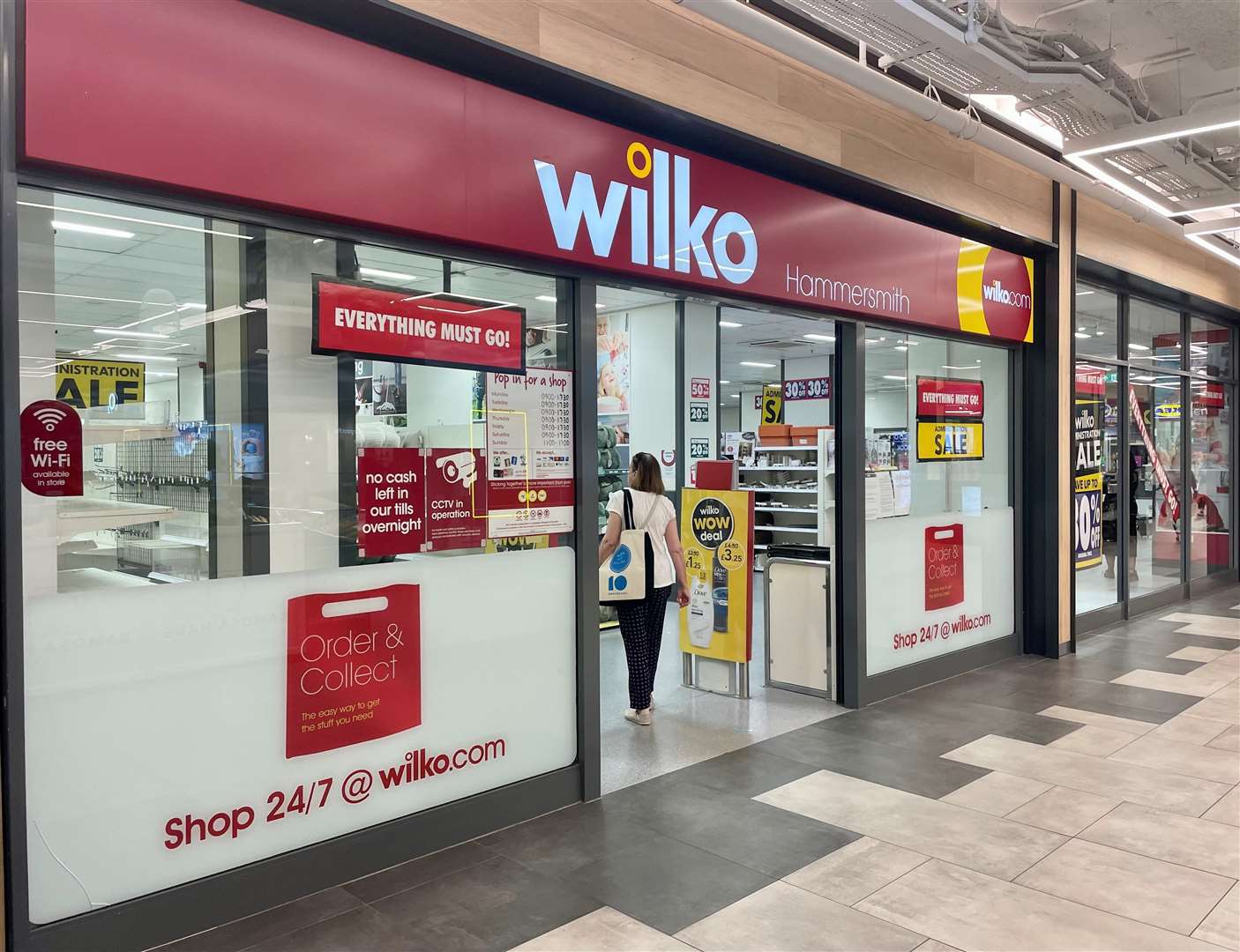 Wilko is expected to close another 124 stores next week (Jonathan Brady/PA)