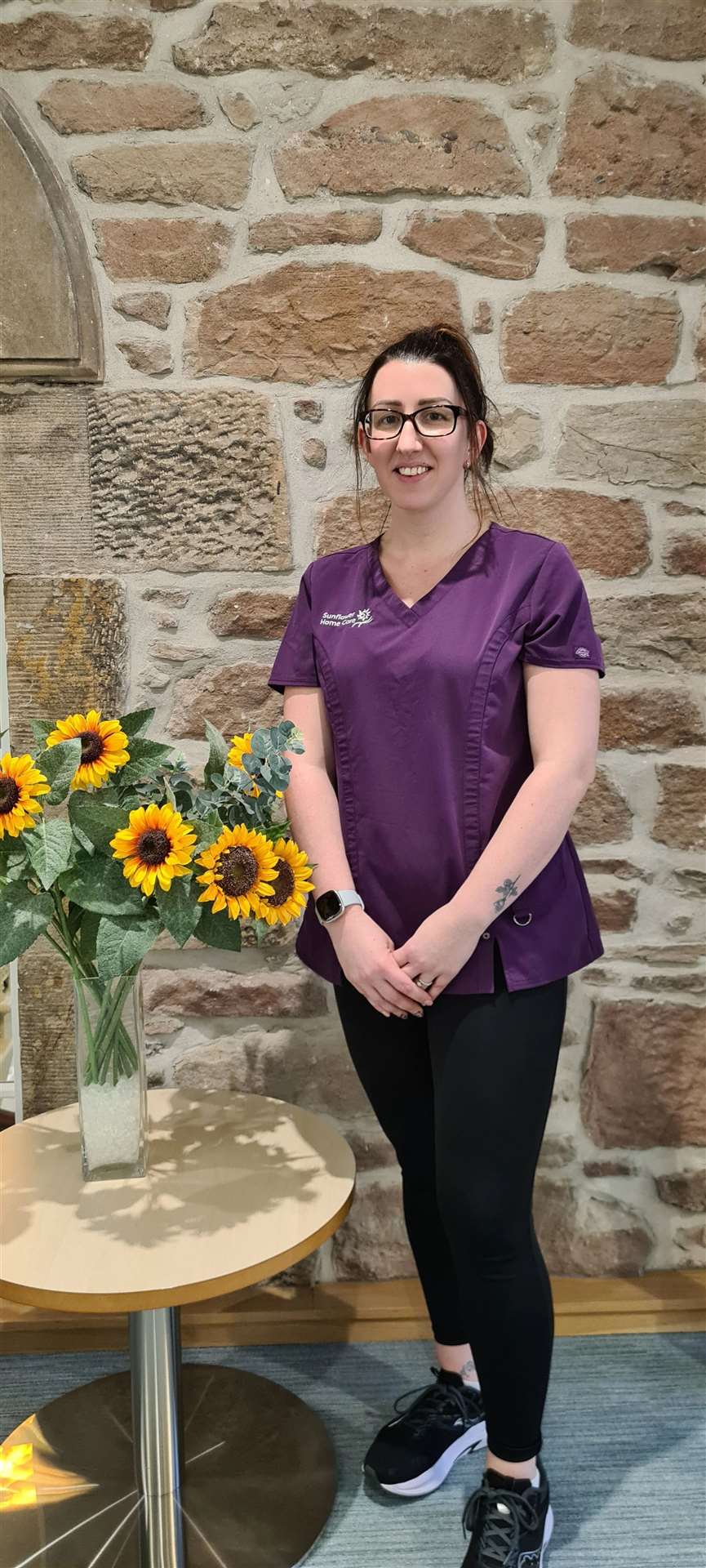 Vicky Kilgour, Sunflower Home Care Manager.
