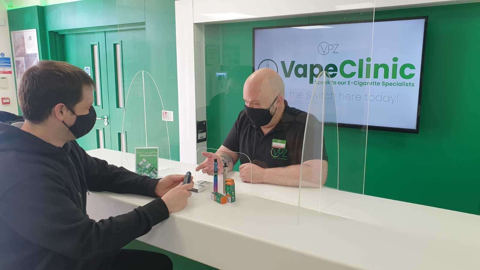 VPZ is launching vape clinics across the UK during Stoptober.