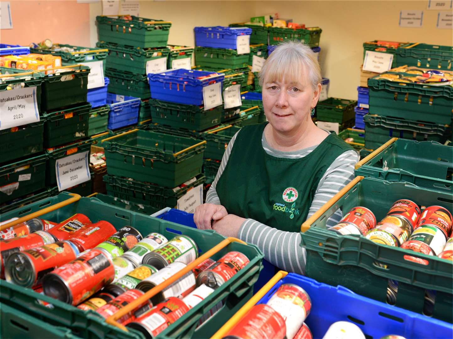 Highland Foodbank manager Lorna Dempster.
