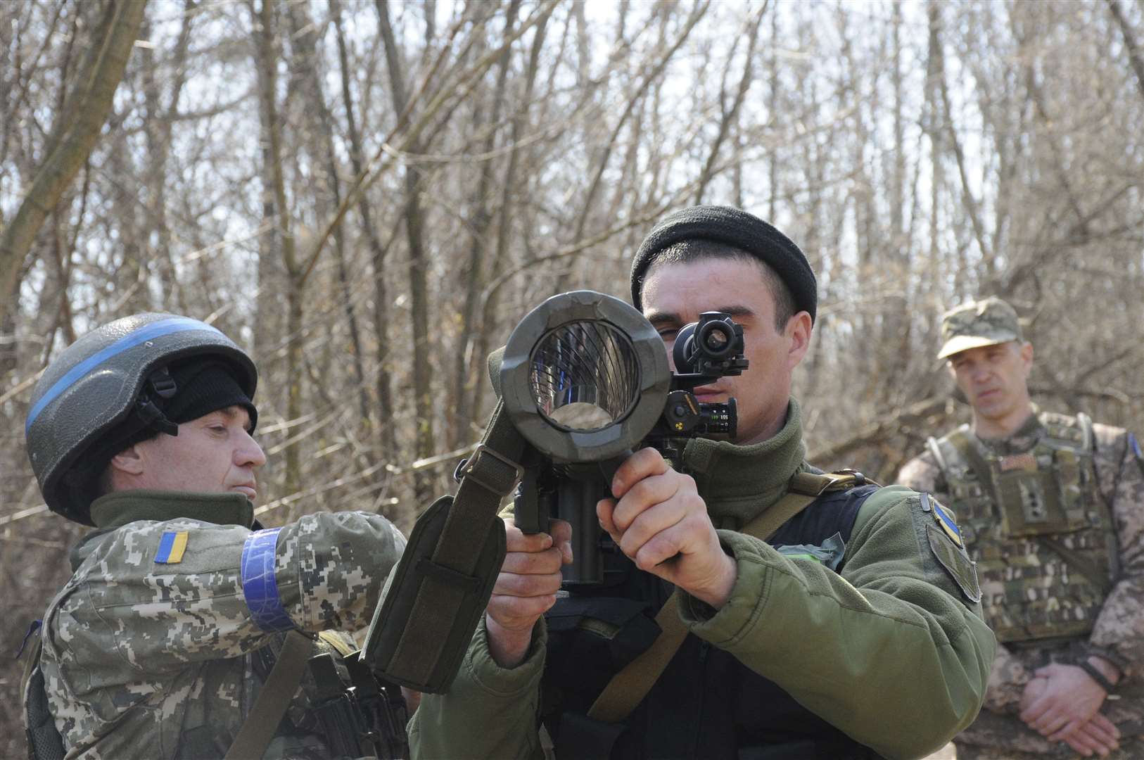 Nato allies have agreed to help Ukraine upgrade its weapons arsenal on a bilateral basis (Andrew Marienko/AP)