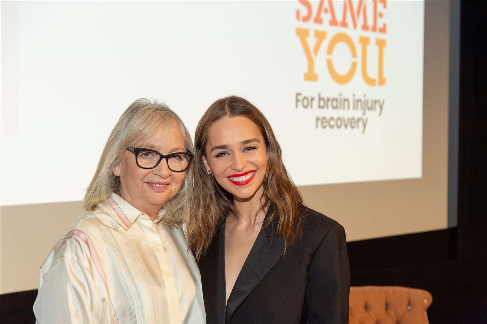 Emilia Clarke and her mother Jenny set up the charity SameYou (SameYou/PA)