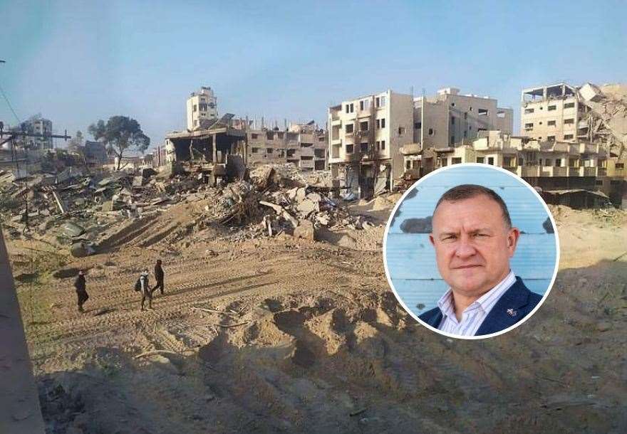 Inverness MP Drew Hendry has the plight of an Inverness doctor's family trapped in Gaza during a debate in the UK Parliament.