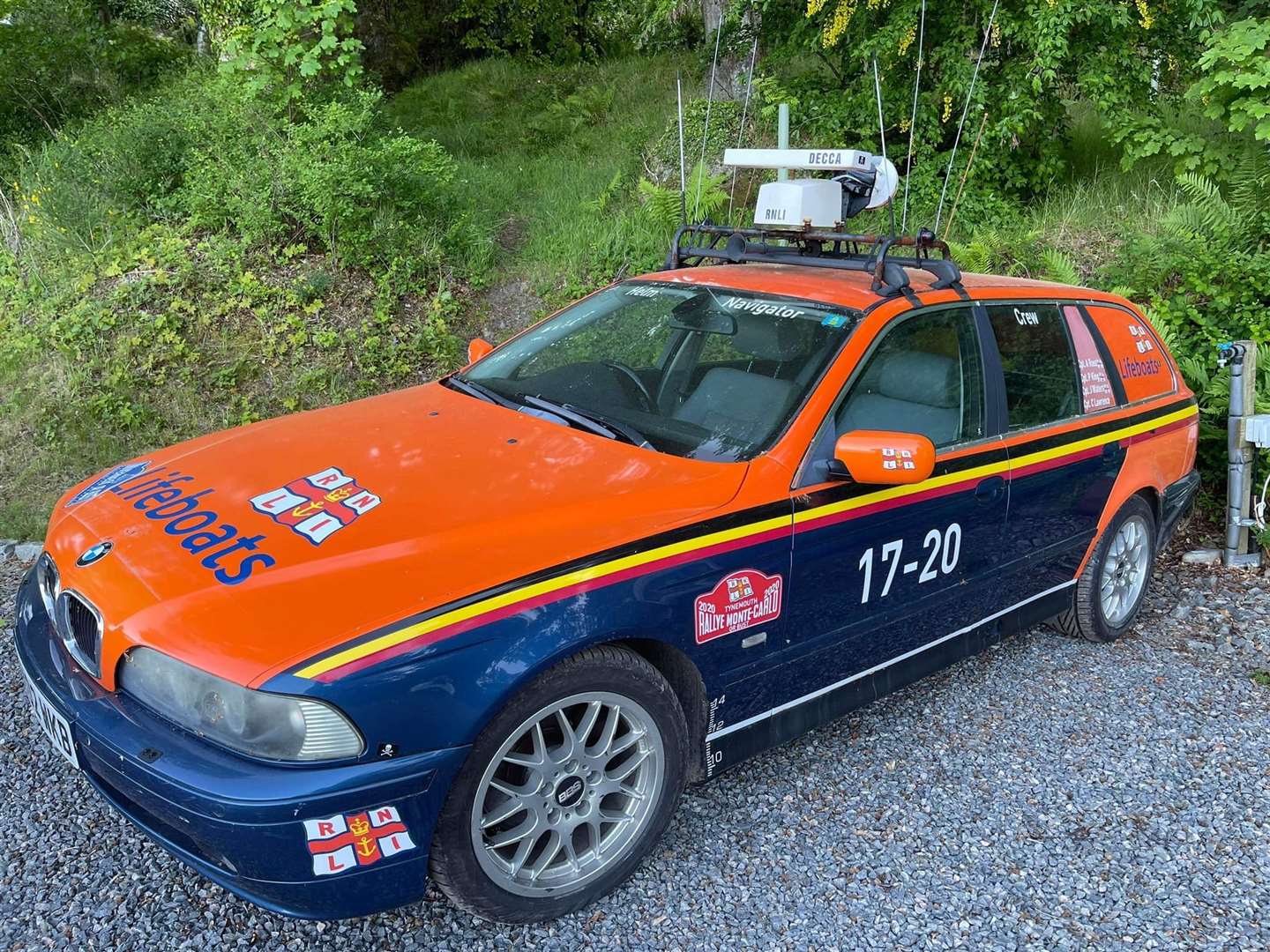 The car will be personalised by the lifeboat team before they set off in July. Picture: RNLI.