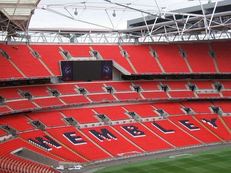The semi finals and final of Euro 2020 are being held at Wembley Stadium.