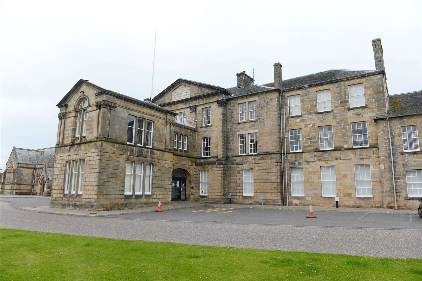 The former Royal Northern Infirmary building.