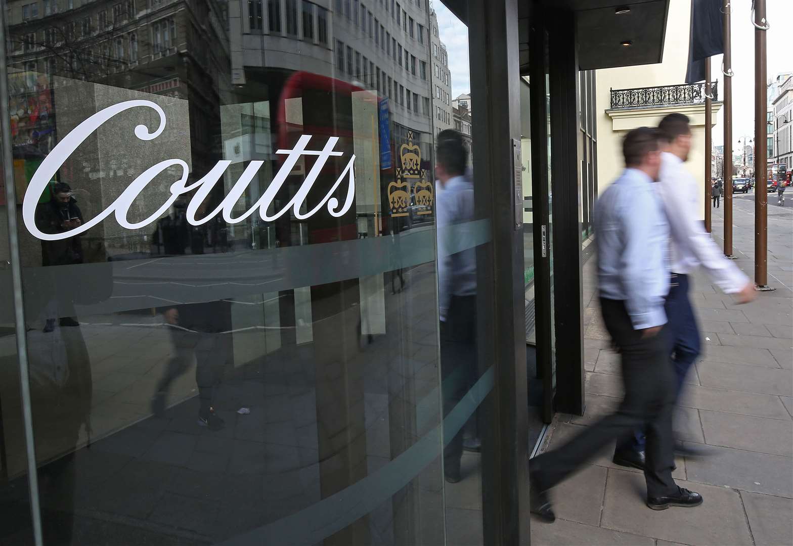 Coutts closed Nigel Farage’s bank account (Philip Toscano/PA)