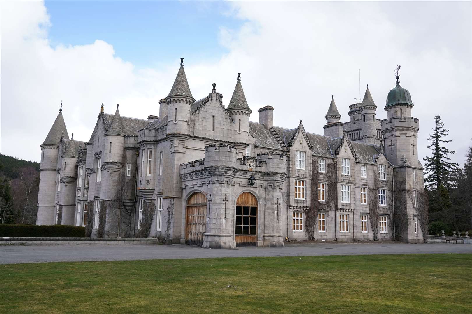 Balmoral Castle, where the royals often spend the summer (PA)