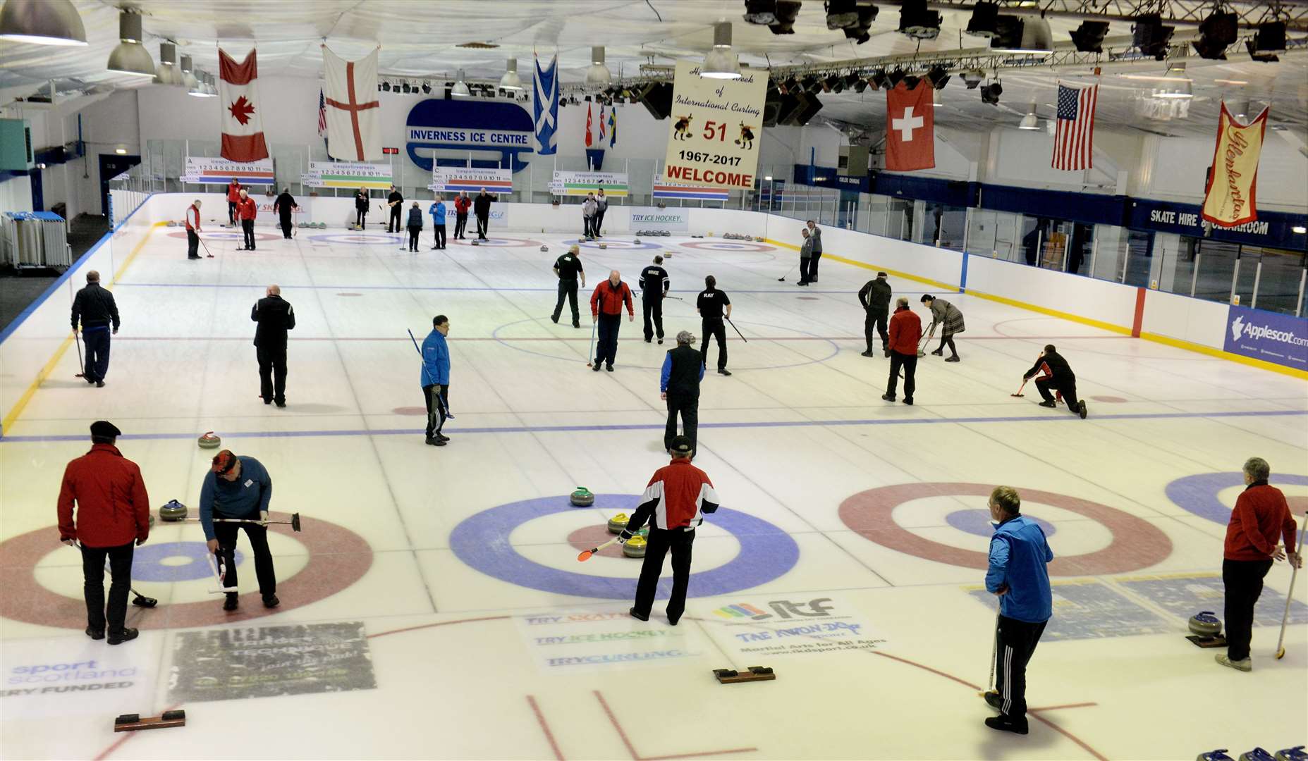 .Highland Week of International Curling 2017 was held at the Inverness Ice Centre..Highland Curling Week 2017.Picture: Gair Fraser. Image No. 036836..