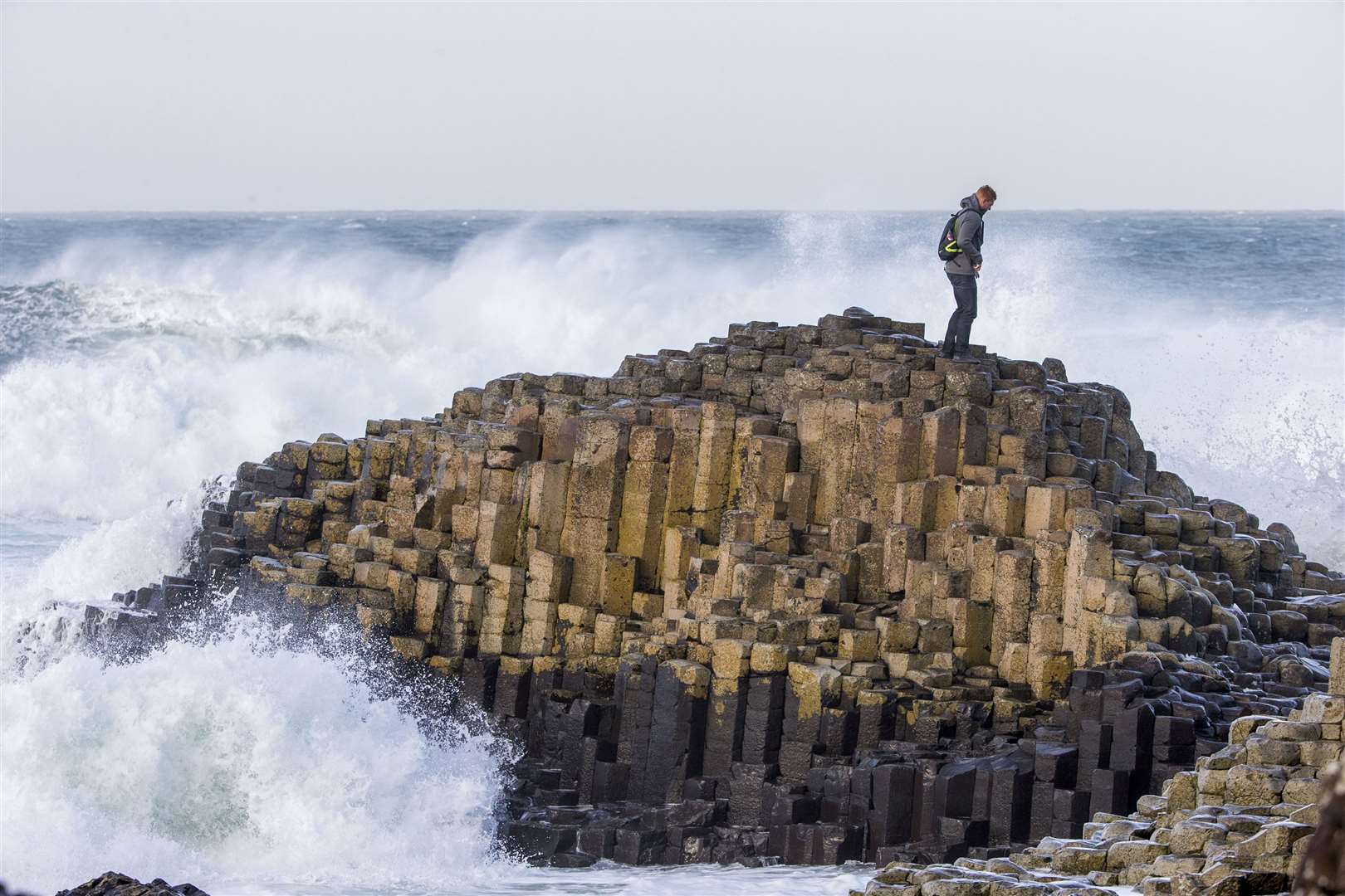 The outlook for the Giant’s Causeway and Causeway Coast has improved (Liam McBurney/PA)