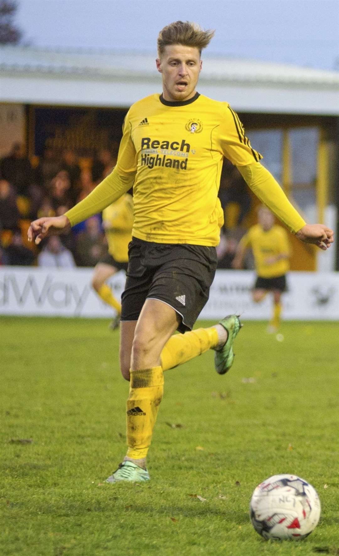 Callum Ednie has signed a new deal at Nairn County. Picture: Daniel Forsyth
