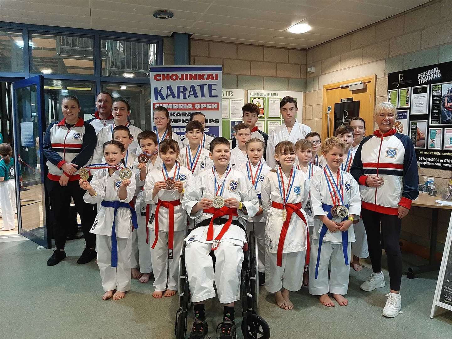 Karate Alba athletes took home 18 medals from the 2024 Cumbrian Open last weekend.