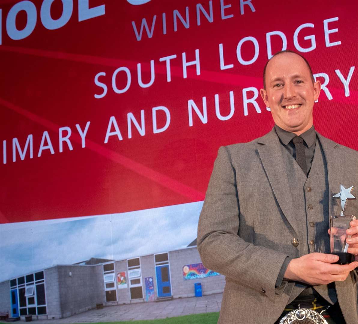 David Hayes-MacLeod from 2022 school of the year, South Lodge Primary and Nursery. Picture: Callum Mackay