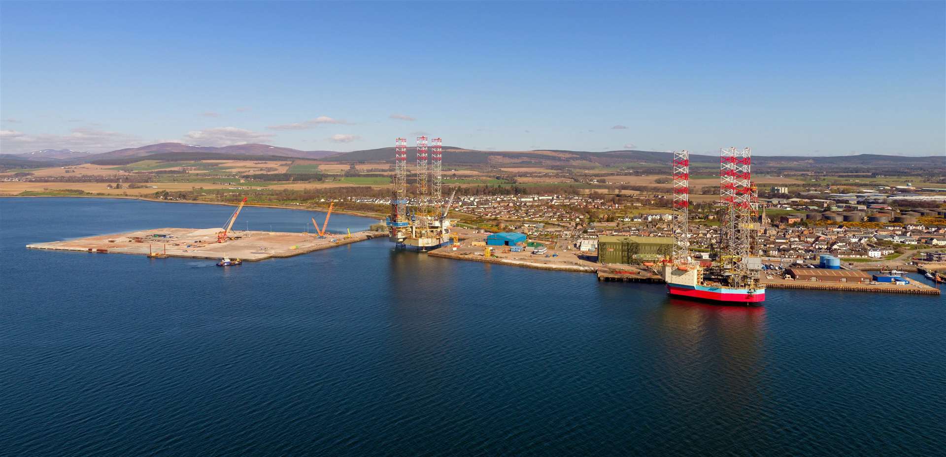 The Port of Cromarty Firth.