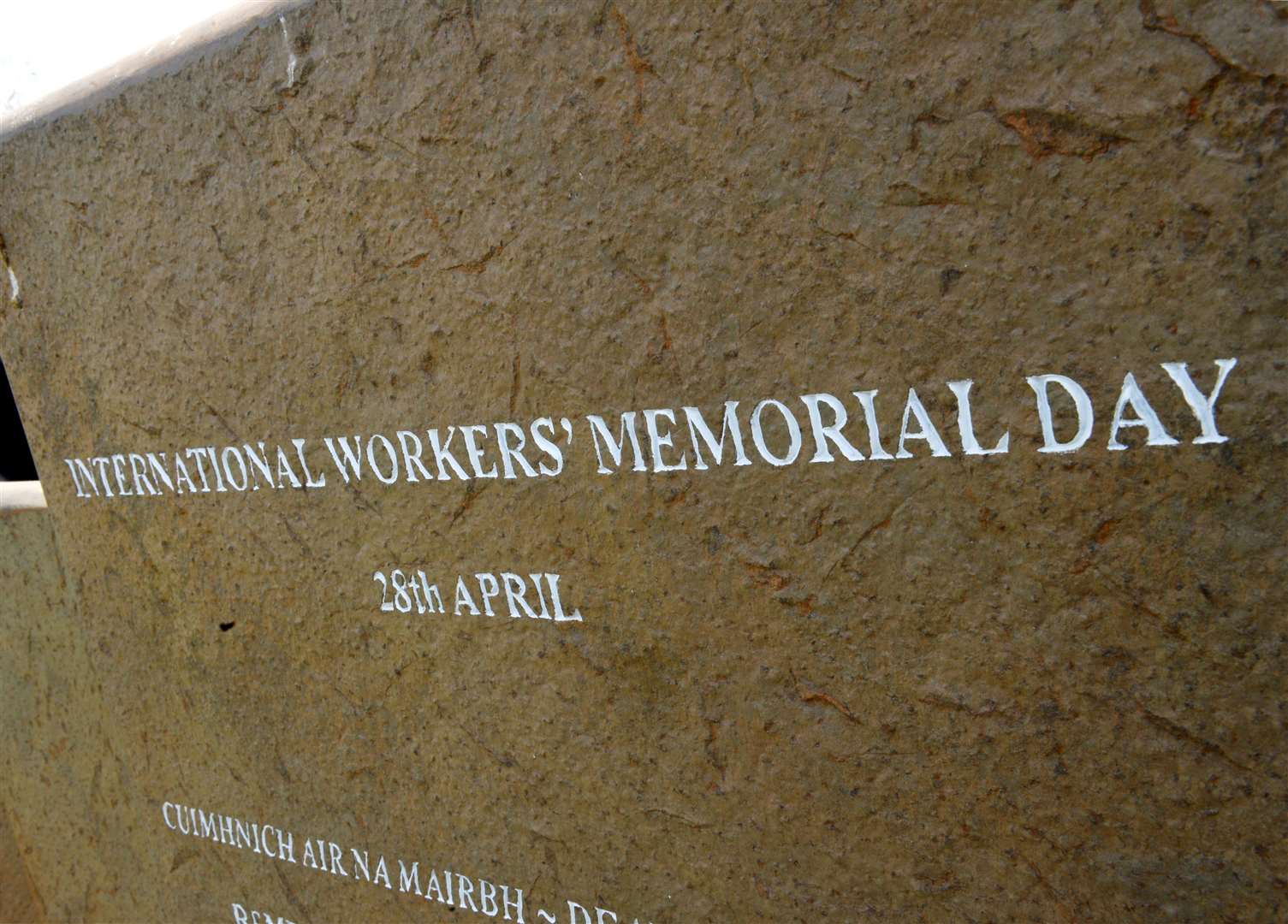 The workers' memorial was installed by the River Ness in 2017.