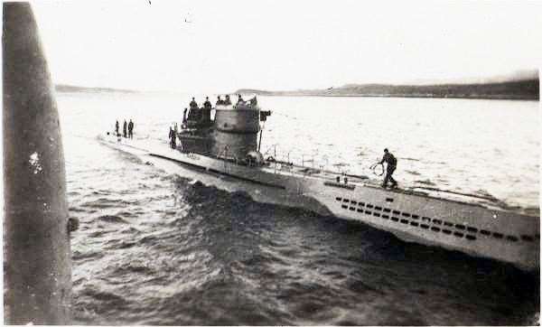 U-boats in Loch Eriboll following Germany’s surrender, May 1945