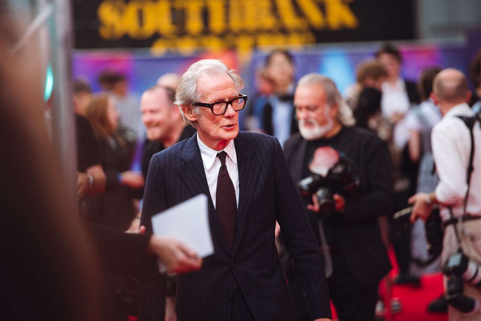 Bill Nighy at the London Film Festival 2023. Picture: Dylan Morrison