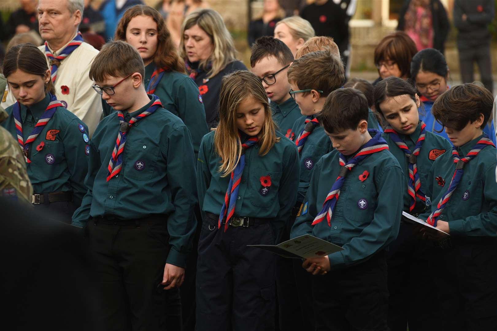 Second hymn singing in Inverness. Picture: James Mackenzie