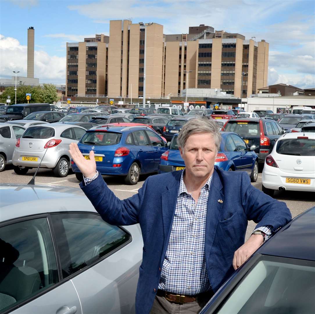 MSP Edward Mountain has called for a replacement for Raigmore Hospital.