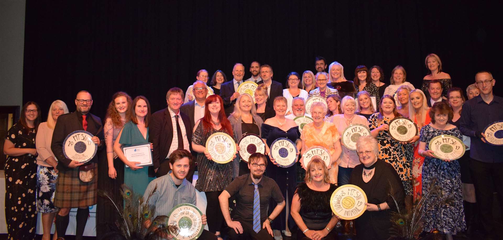 All of the winners in this year’s Highland Third Sector Awards.