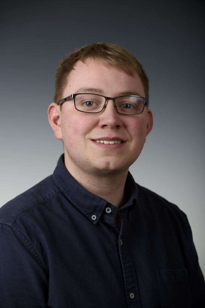 Cameron Duncan, sales coordinator at AES Solar in Forres.