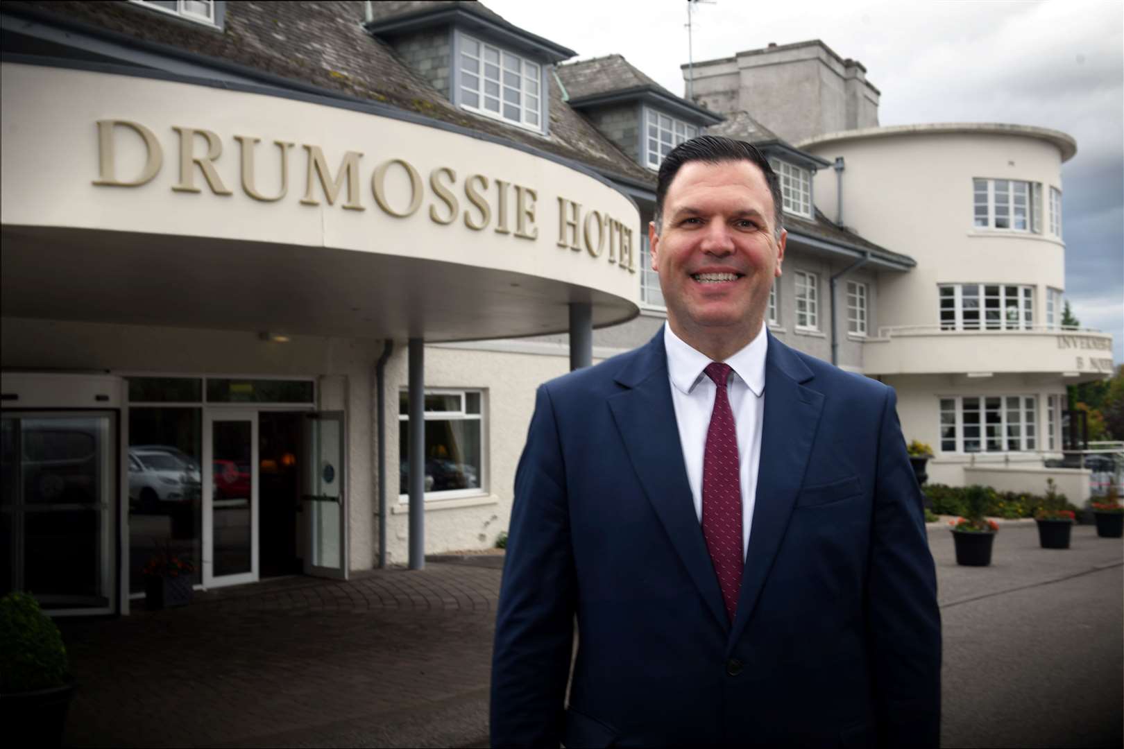 Stephane Portes, Drumossie Hotel General Manager. Picture: James Mackenzie.
