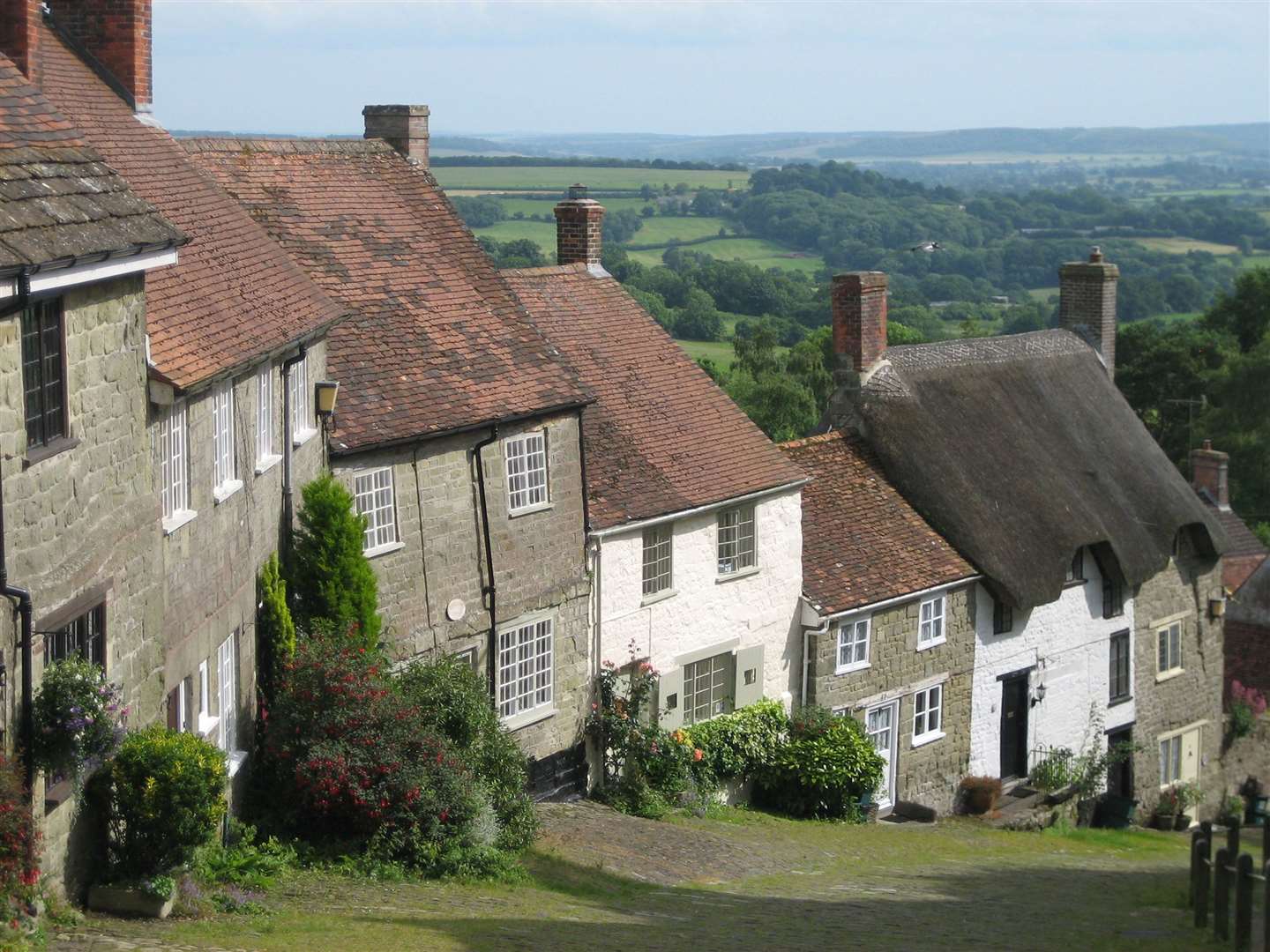 Gold Hill in Shaftesbury. Picture: PA Photo/Inntravel