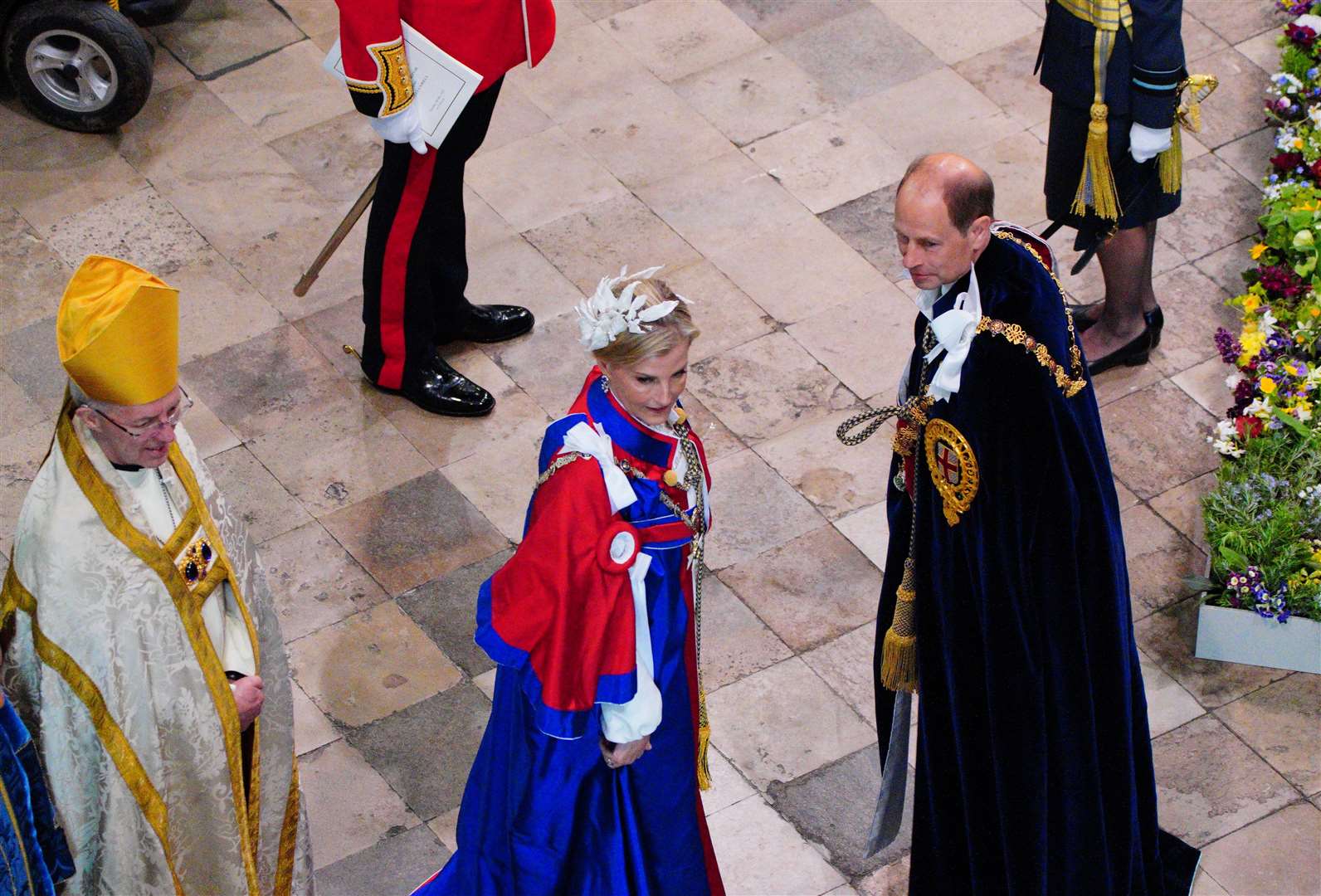 The Duke and Duchess of Edinburgh (Ben Birchall/PA)