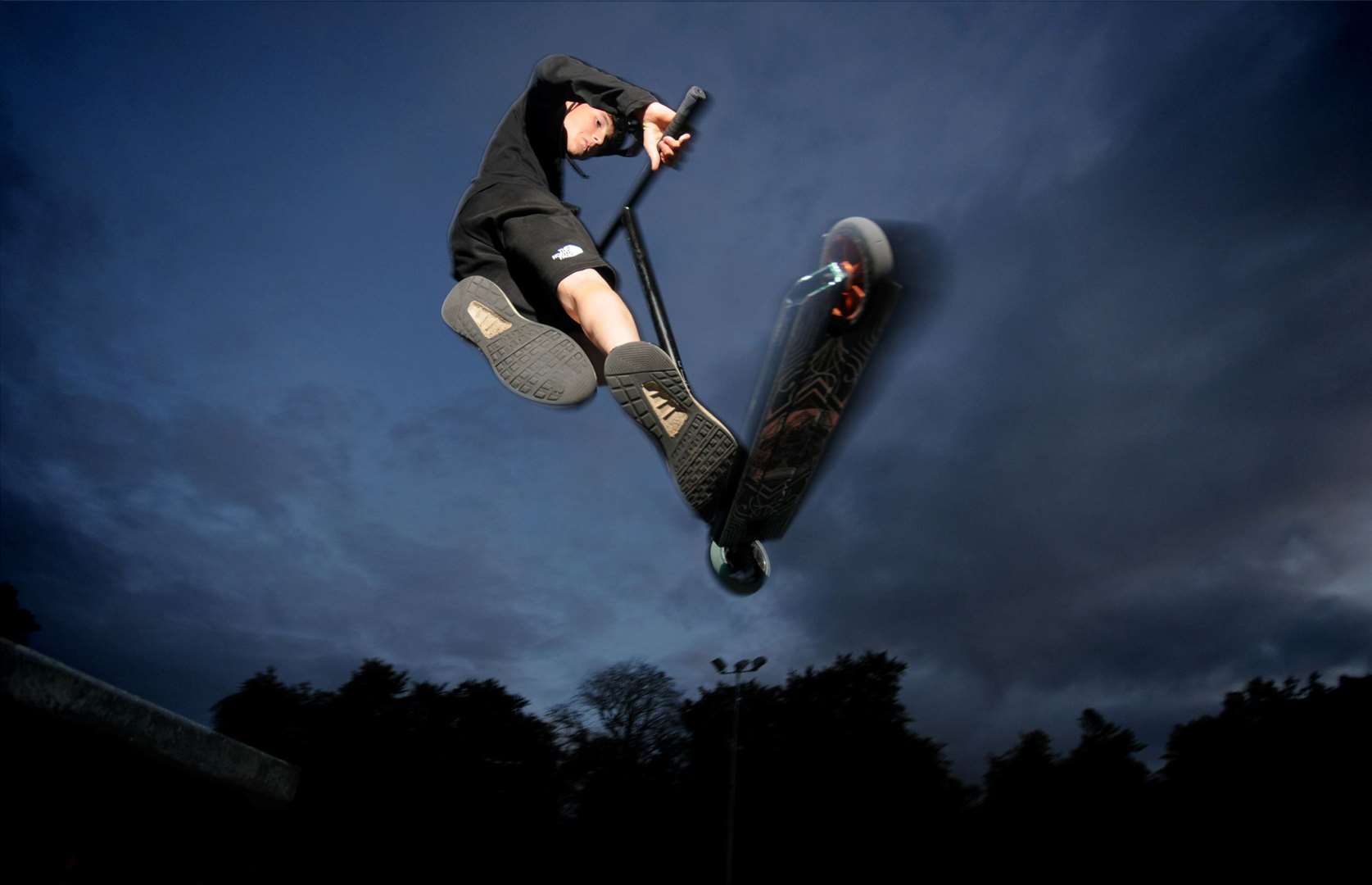 Ally Campbell, Vice Chairman of the Highland Skate Park Association. Picture: James Mackenzie