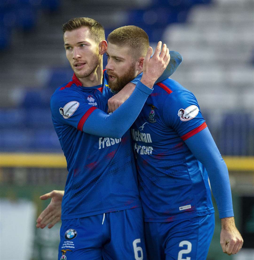 Jamie McCart (left) has gone to St Johnstone, but doubts remain over the future of Shaun Rooney (right). Picture: Ken Macpherson