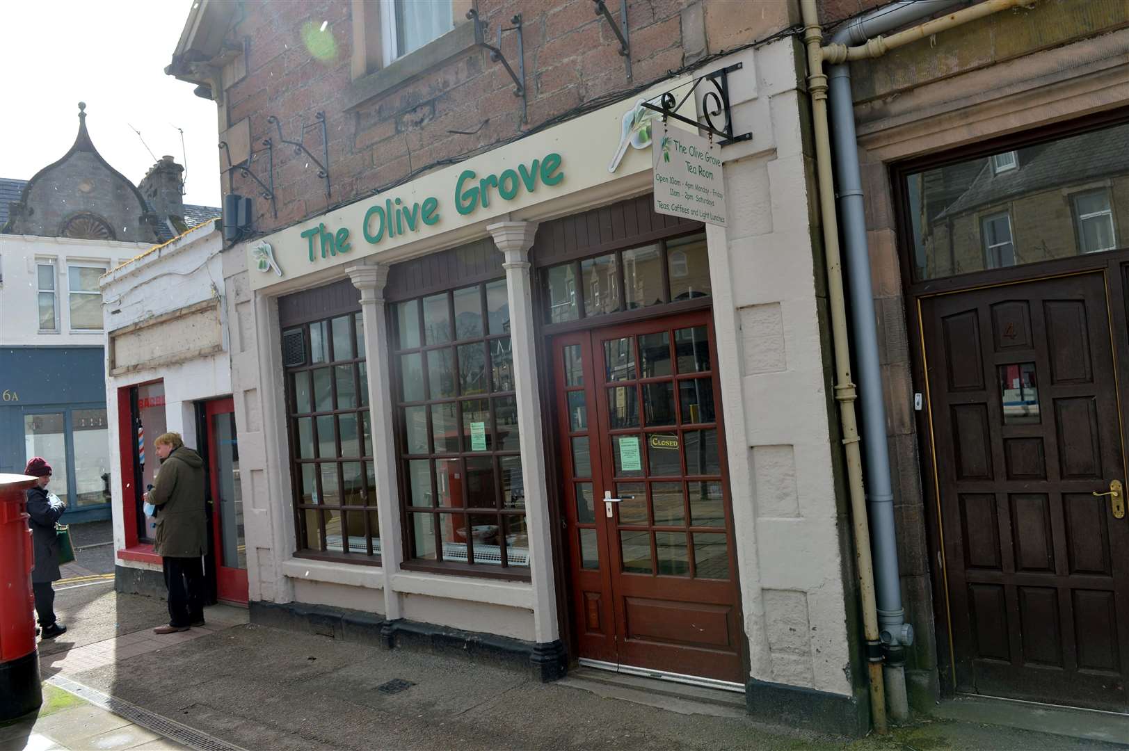 The Olive Grove cafe in Crown has closed its doors.