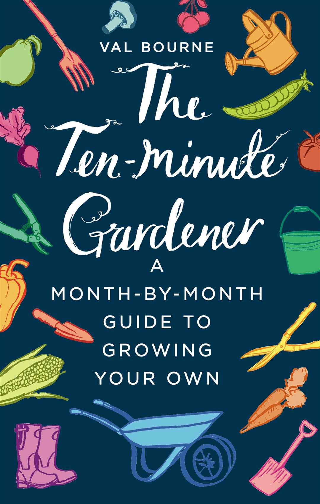 The Ten-Minute Gardener by Val Bourne. Picture: Bantam Press/PA.
