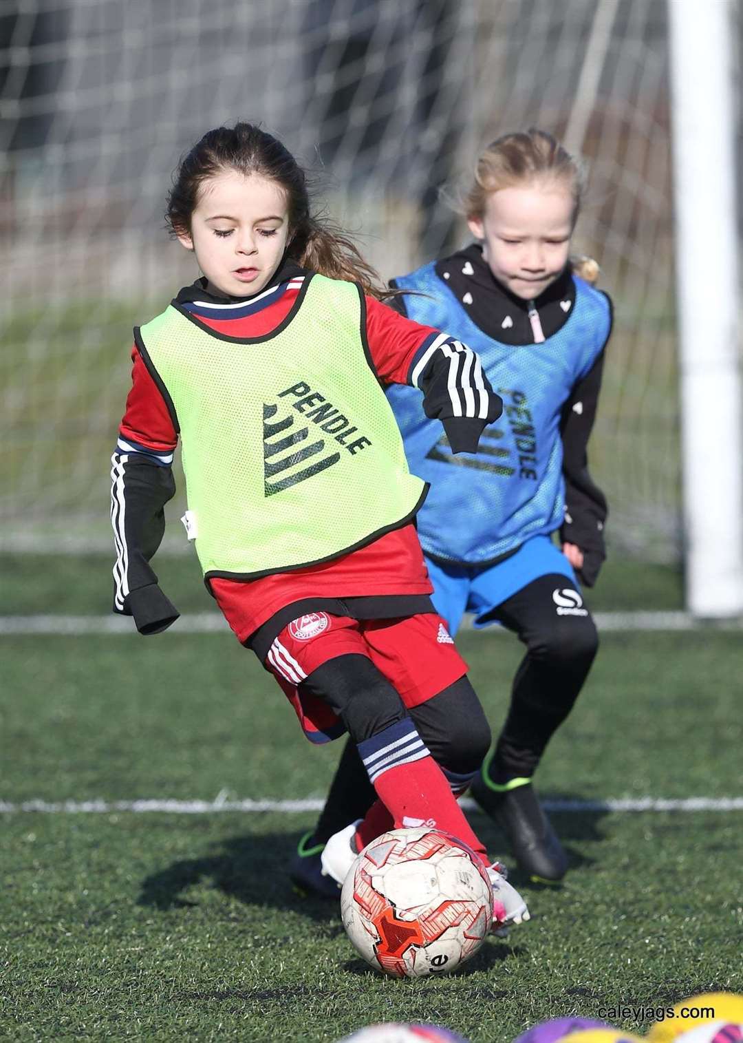 Thistle Girls' younger age groups return to training under Caley Thistle's guidance after threat to future of girls' football in Inverness