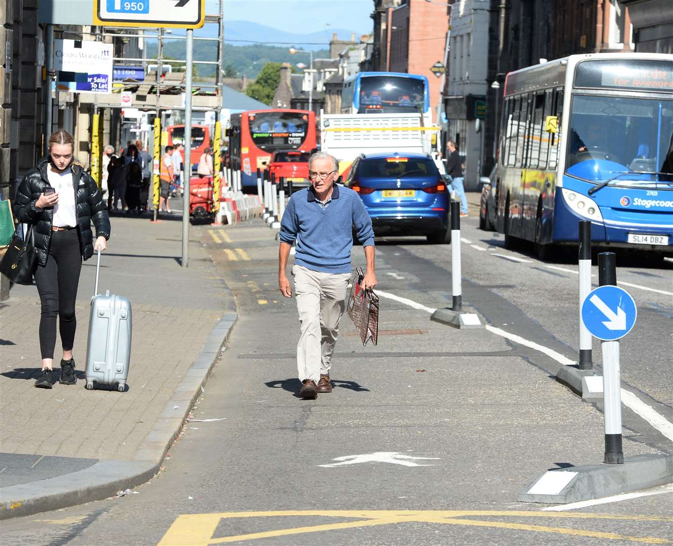 Academy Street has faced all kinds of criticism in recent years, both from pro-cycling lobbyists and those who object to Spaces for People bollards reducing road space. Picture: Gary Anthony