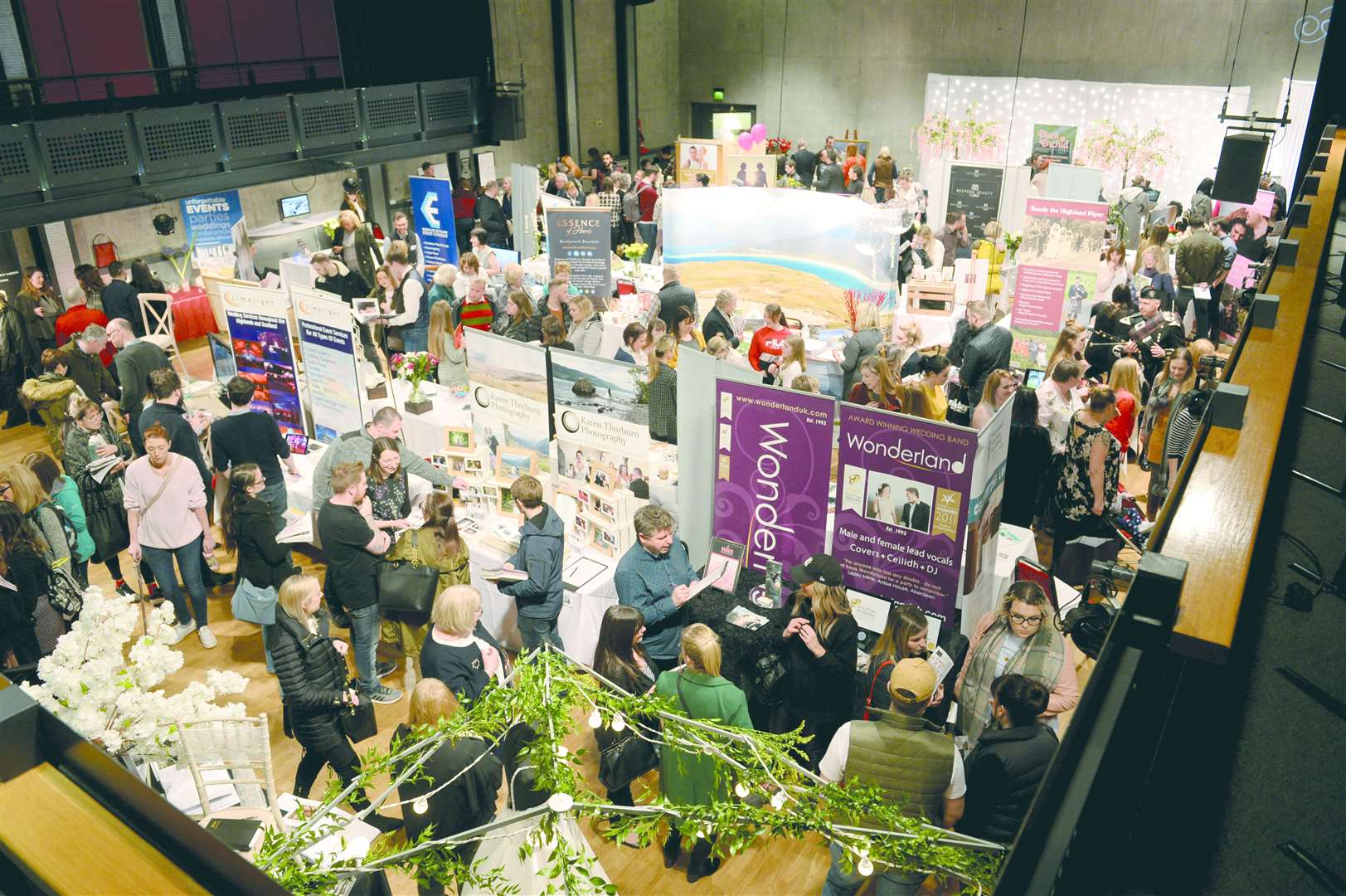 Inverness Courier Highland Wedding Fair is at Eden Court on February 23, Picture: Gary Anthony/HNM
