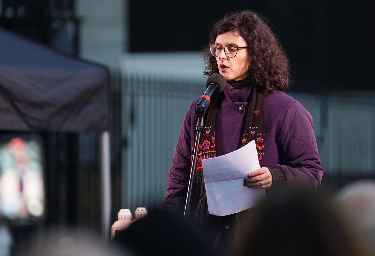 MP Layla Moran says her relatives are among those sheltering in the church (James Manning/PA)