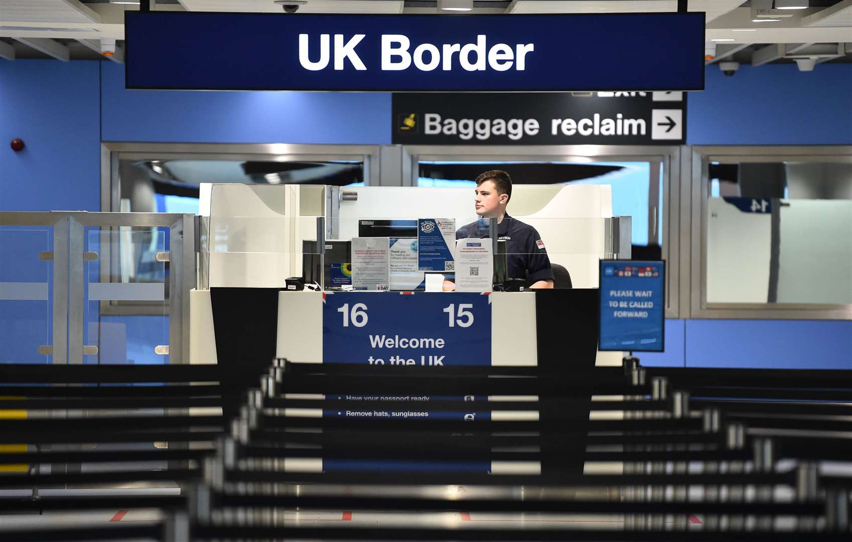 Testing arrivals from China is about monitoring the virus, the Transport Secretary said (Peter Powell/PA)