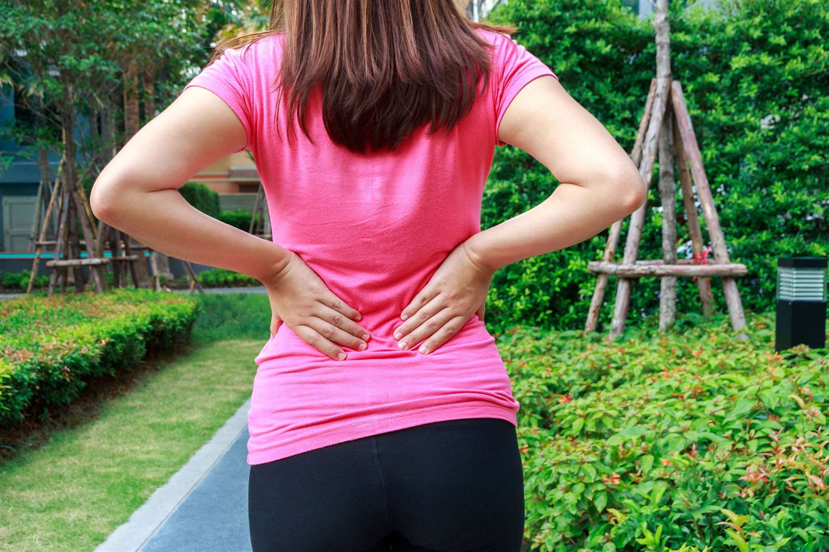 Take care not to injure your back. Picture: iStock/PA