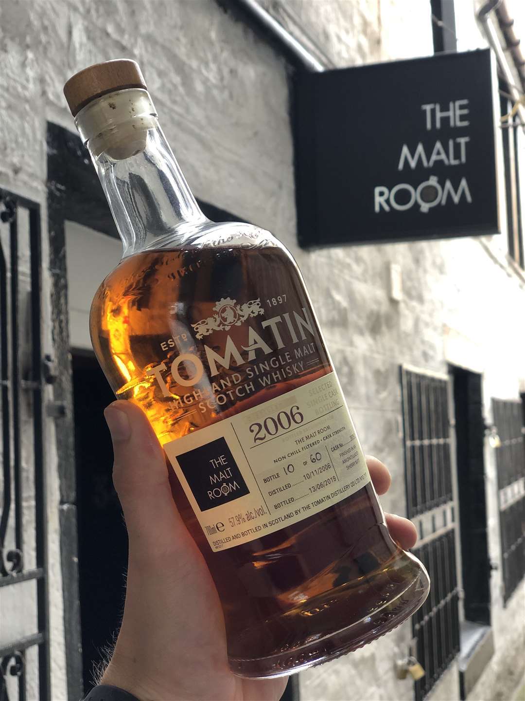 The Malt Room now has its very own whisky on the shelves.