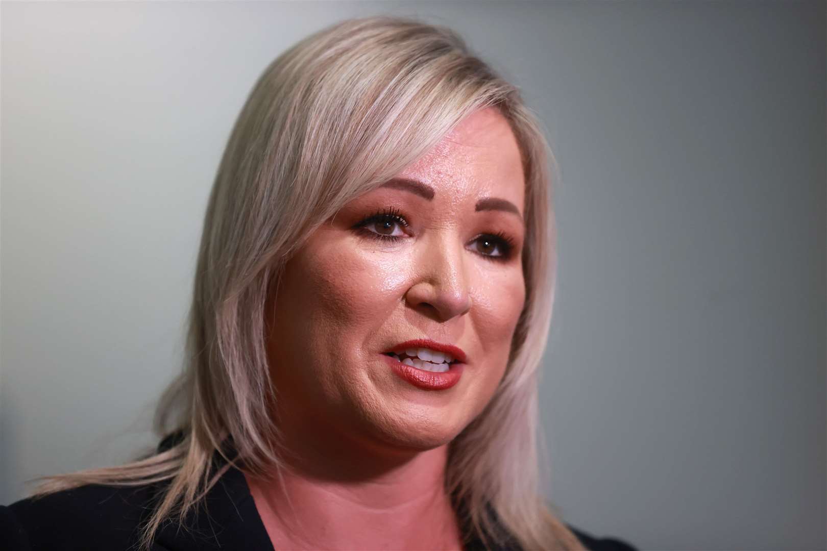 Sinn Fein Stormont leader Michelle O’Neill has called on the DUP to end its blockade (Liam McBurney/PA)