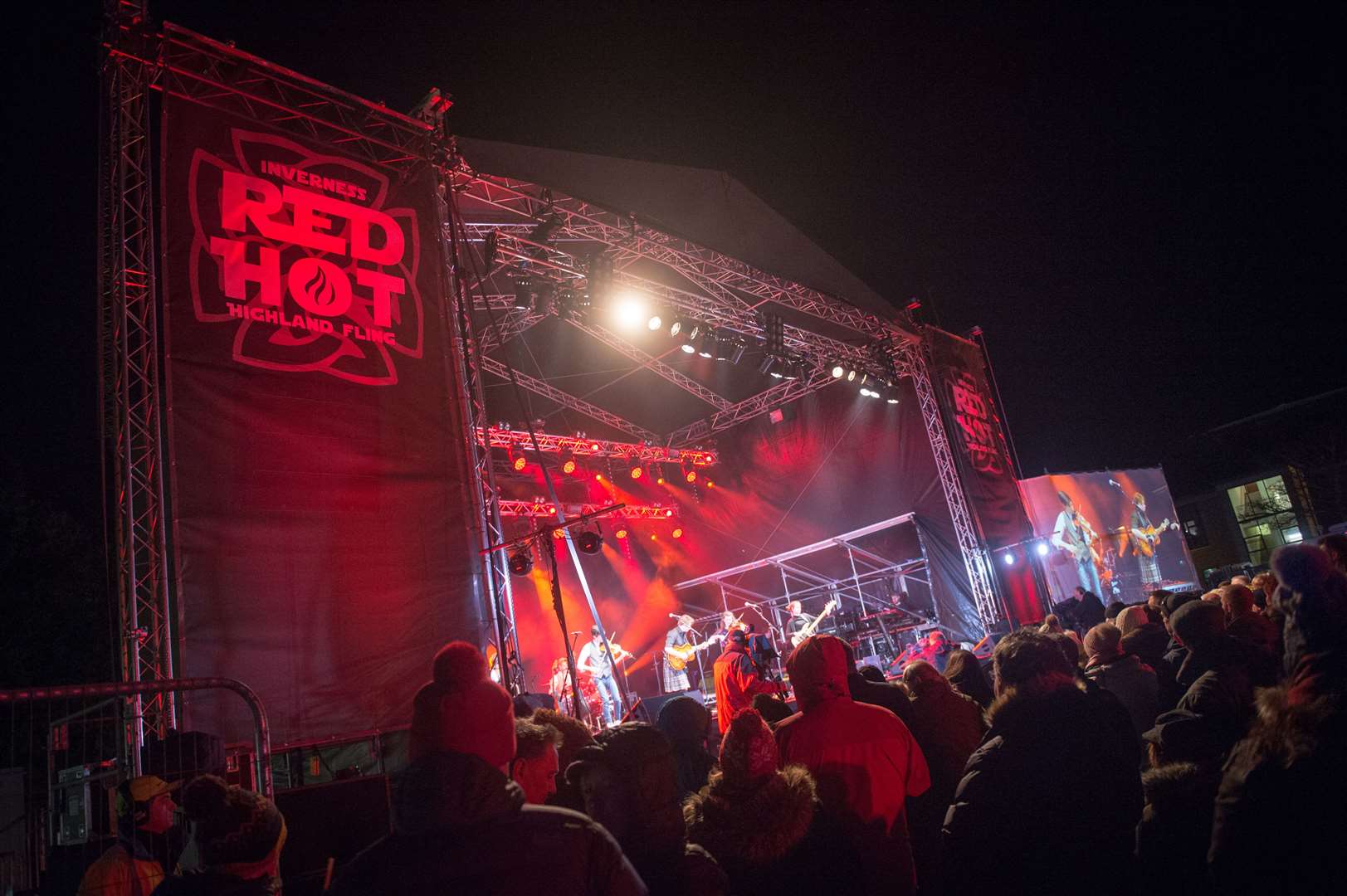 There will be no Red Hot Highland Fling at Hogmanay this year. Picture: Callum Mackay
