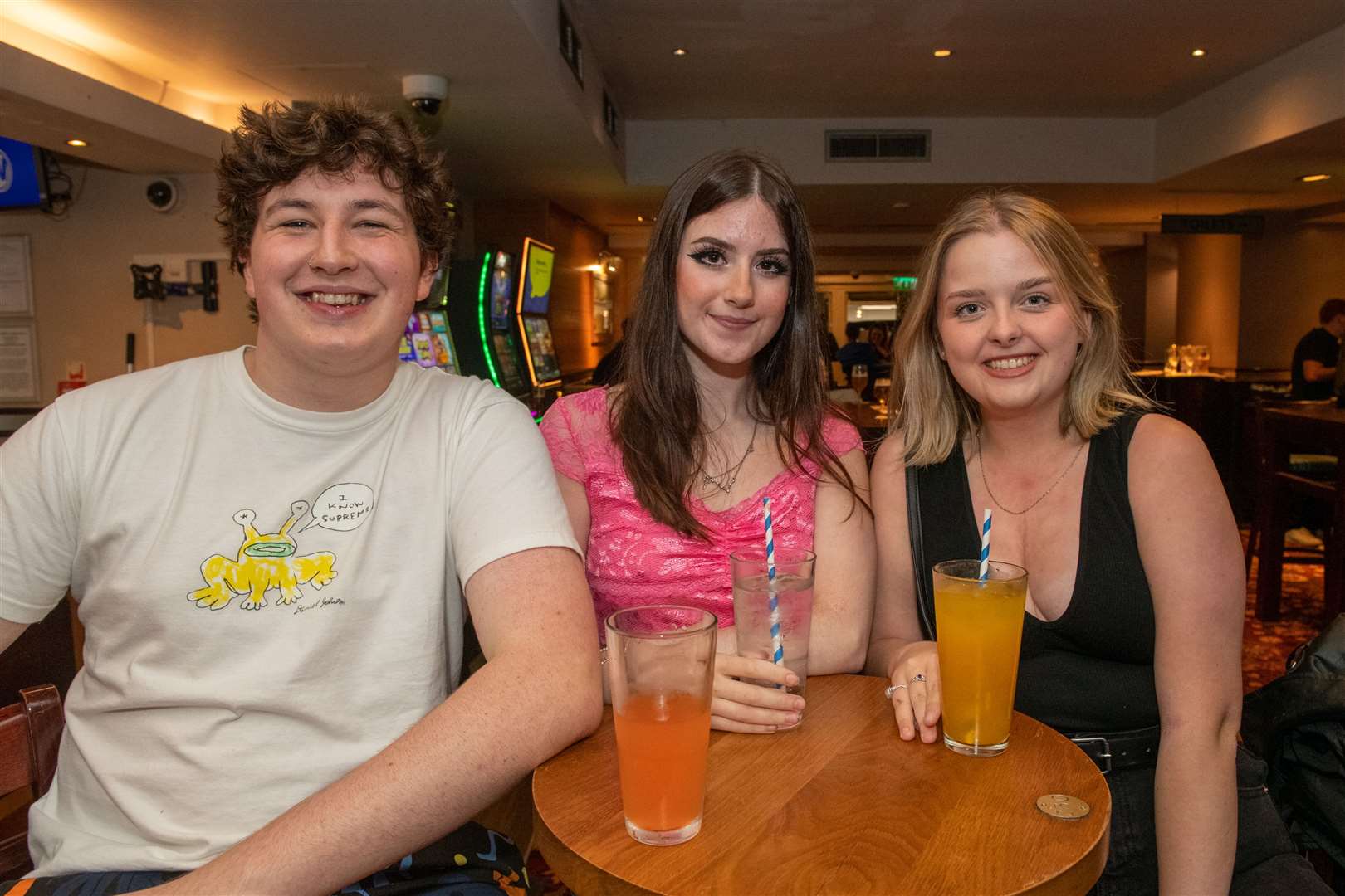 Toby Forth, Abby Simpson and Amy Maclean. Picture: Callum Mackay..