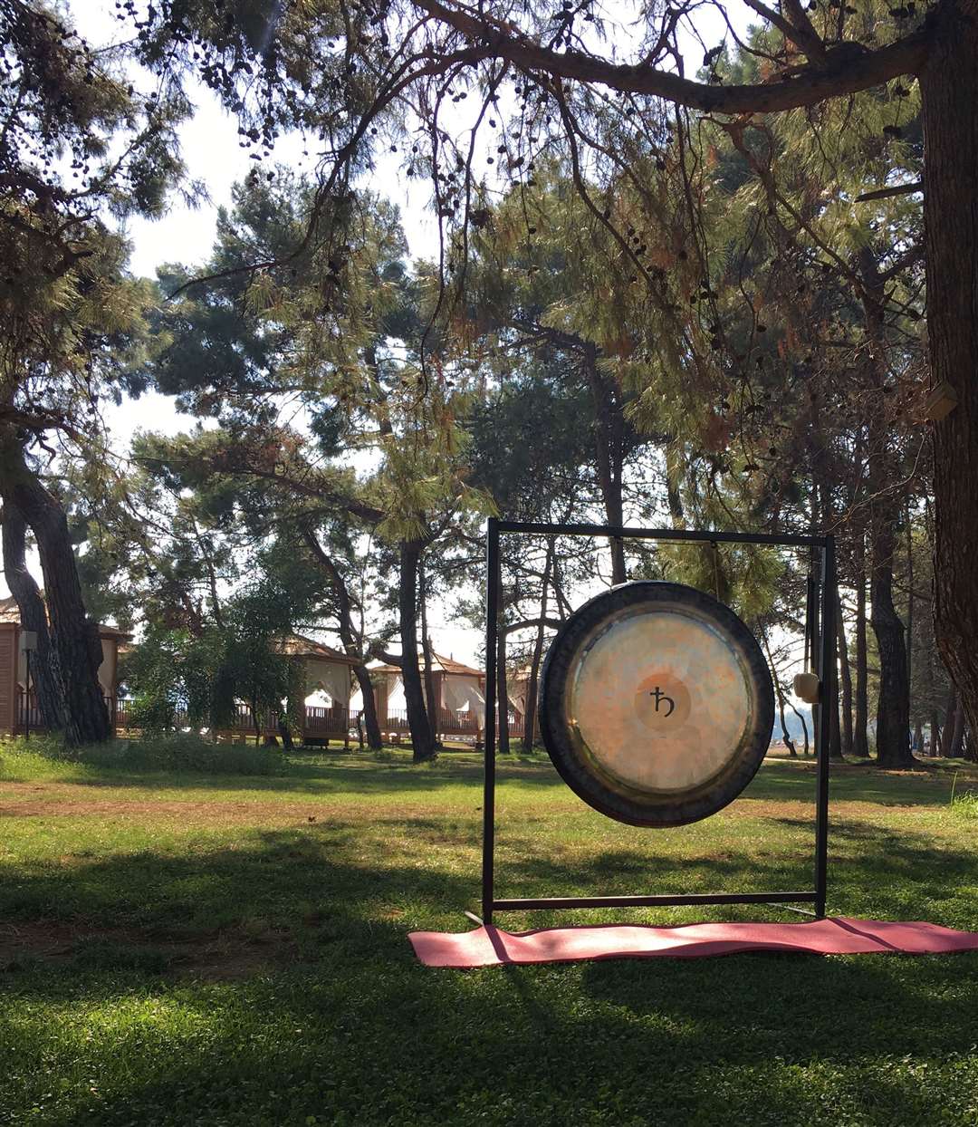 Gong bathing is surprisingly therapeutic. Picture: PA Photo/Sophie Goodall